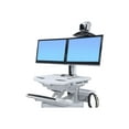 thumbnail image 1 of Ergotron StyleView Camera Shelf - Mounting component (bracket, shelf, mounting hardware, touch fastener strip, strap) - for video conference camera - silver - under-the-monitor, 1 of 5