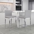 thumbnail image 4 of Set of 2 Modern Counter Stools, Grey, 4 of 7