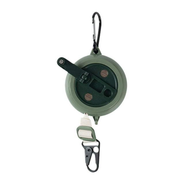 Tendedero de viaje portátil para ropa, para interiores y exteriores Verde