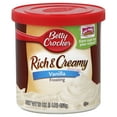 thumbnail image 6 of ( 2 Pack ) Betty Crocker Rich And Creamy Vanilla Frosting, 16 Oz, 6 of 6