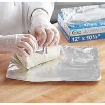 Watson Distributing 12" X 10-3/4" Food Service Interfolded Pop-Up Foil Sheets 200/Box