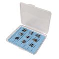 thumbnail image 4 of Transparent Clear Slim Fly Fishing Box With Blue Foam Fishing Tackle Storage H065 L, 4 of 5
