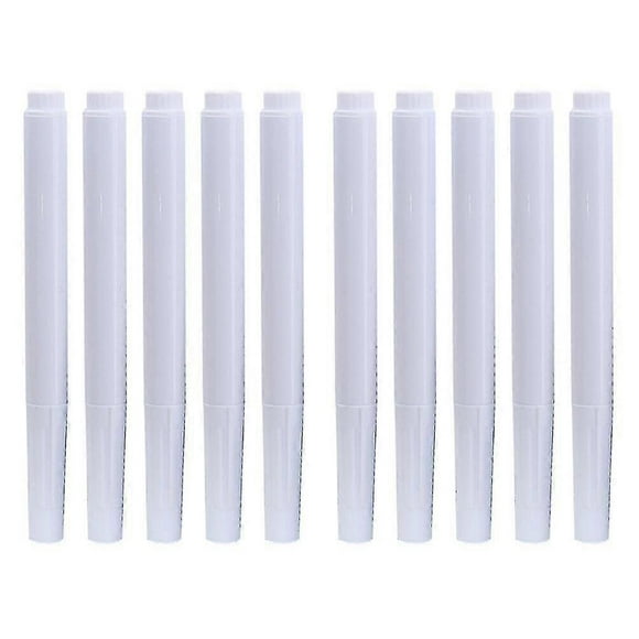 20 Pcs White Chalk Chalkboard Markers Erasable Non- Toxic Chalk School Chalk Art Play Chalk