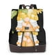 thumbnail image 1 of Balery Sunflower Gnomes 3 Mochila de Cuero para Mujeres, Gran Capacidad, Bolsa de Viaje Multifuncional, Mochila de Cuero y Bolsa de Hombro para Mujeres, 1 of 4
