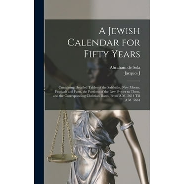 A Jewish Calendar for Fifty Years, (Hardcover)
