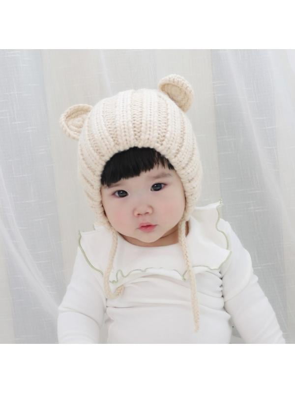 Newborn Infant Baby Girl Boy Kids Toddler Knitted Hat Cap Beanie Bonnet Winter 
