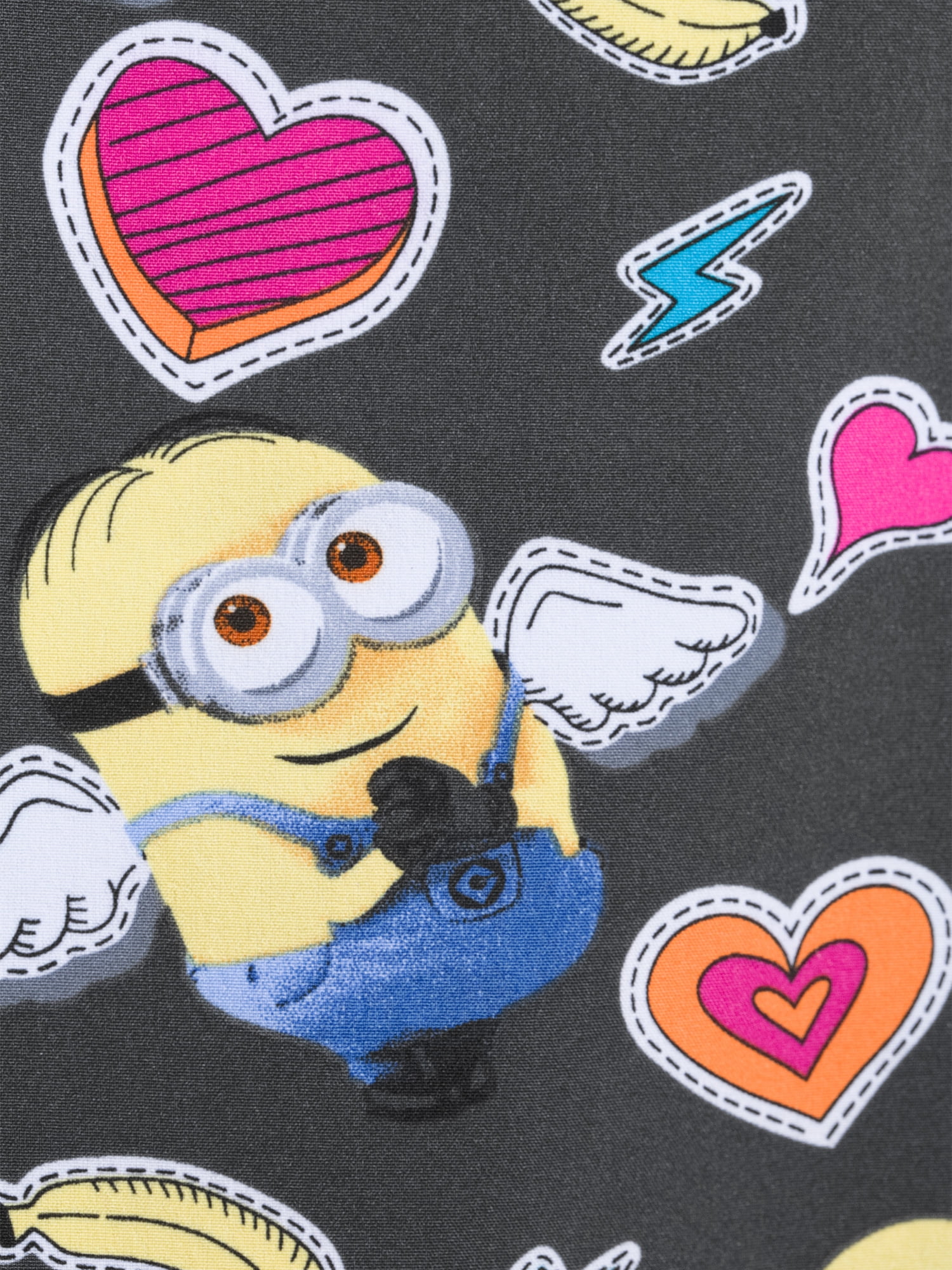 Scrubstar Minions women's V-Neck Print Scrub Top - Polyester