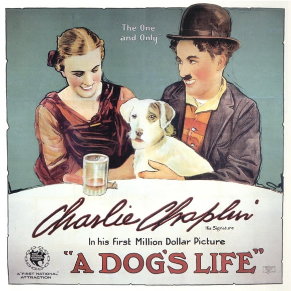 A Dog S Life Poster 30x30 1918 Walmart Com Walmart Com