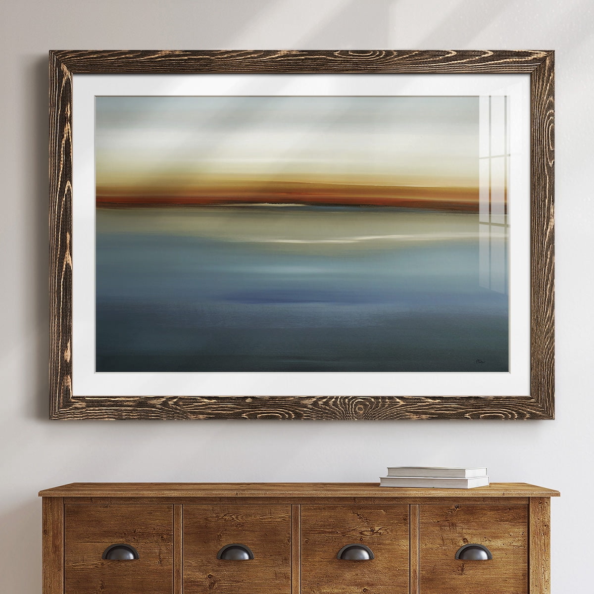 Beside the Blue II-Premium Framed Print - Ready to Hang