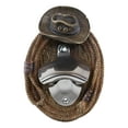 thumbnail image 2 of Country Rustic Western Cowboy Hat With Lasso Braided Ropes Beer Bottle Opener, 2 of 4