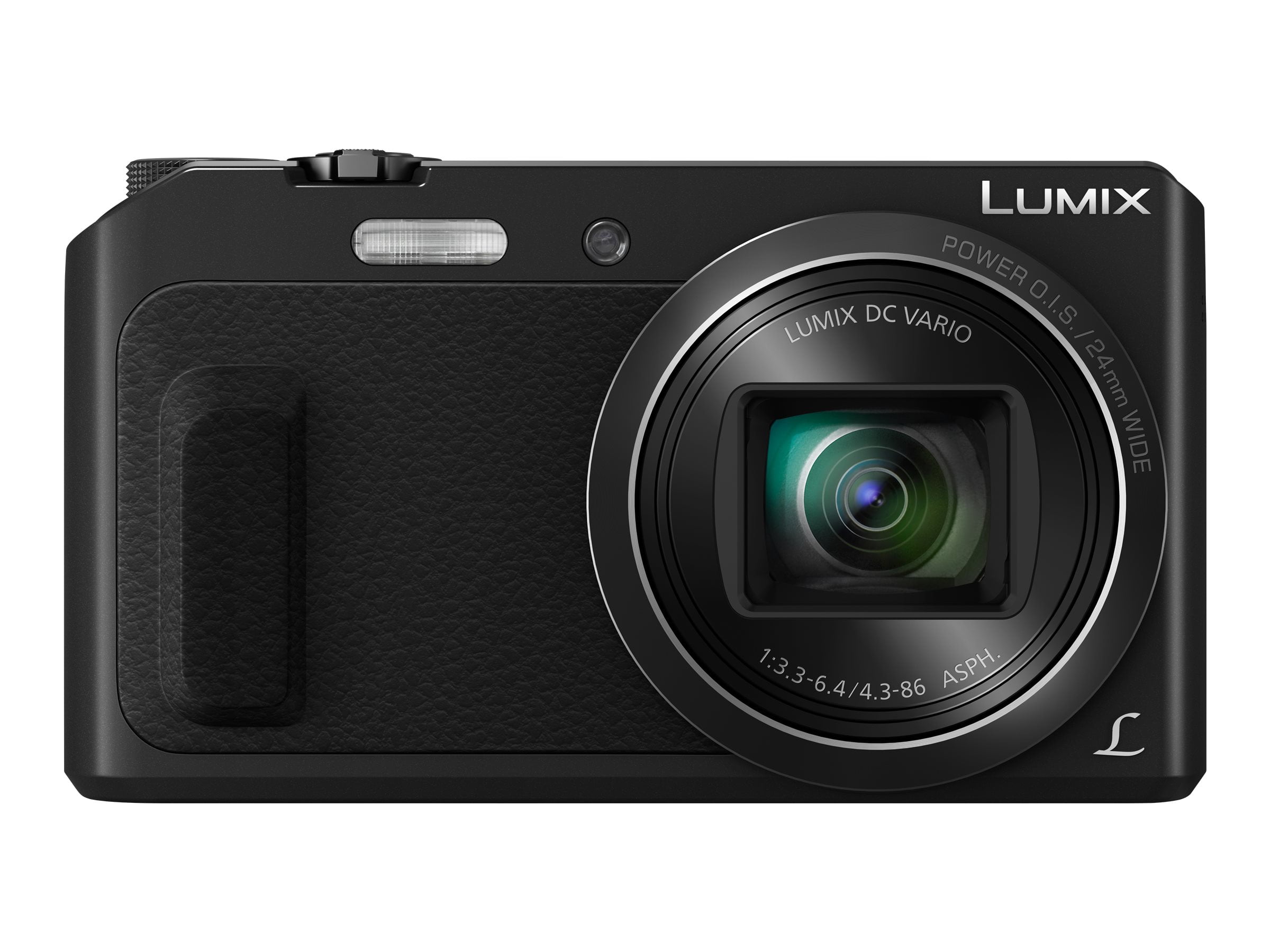 segment ik heb dorst Omgaan met Panasonic Lumix DMC-ZS45 - Digital camera - compact - 16.0 MP - 1080p - 20x  optical zoom - Leica - Wi-Fi - black - Walmart.com
