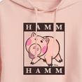 thumbnail image 3 of Toy Story 4 - Type Block Hamm - Juniors Cropped Pullover Hoodie, 3 of 5