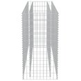 thumbnail image 3 of vidaXL Gabion Raised Bed Galvanized Steel 70.9"x11.8"x35.4", 145635, 3 of 7
