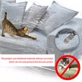 thumbnail image 3 of keepw Office PVC Anti-scratch Waterproof Couch Covers Living Room Bedroom Balcony Patio Transparent Sofa Protector Slipcover, 3 of 6
