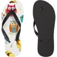 thumbnail image 3 of GZHJMY Flip Flops Slippers Cute Owls Birds Sandals for Beach Summer Shower Women Men Boy Girl Kid Summer Slippers, 3 of 5