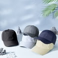thumbnail image 2 of Gorra de béisbol informal para exteriores, de primavera y verano, transpirable, de secado rápido, para deportes masculinos y femeninos, 2 of 4