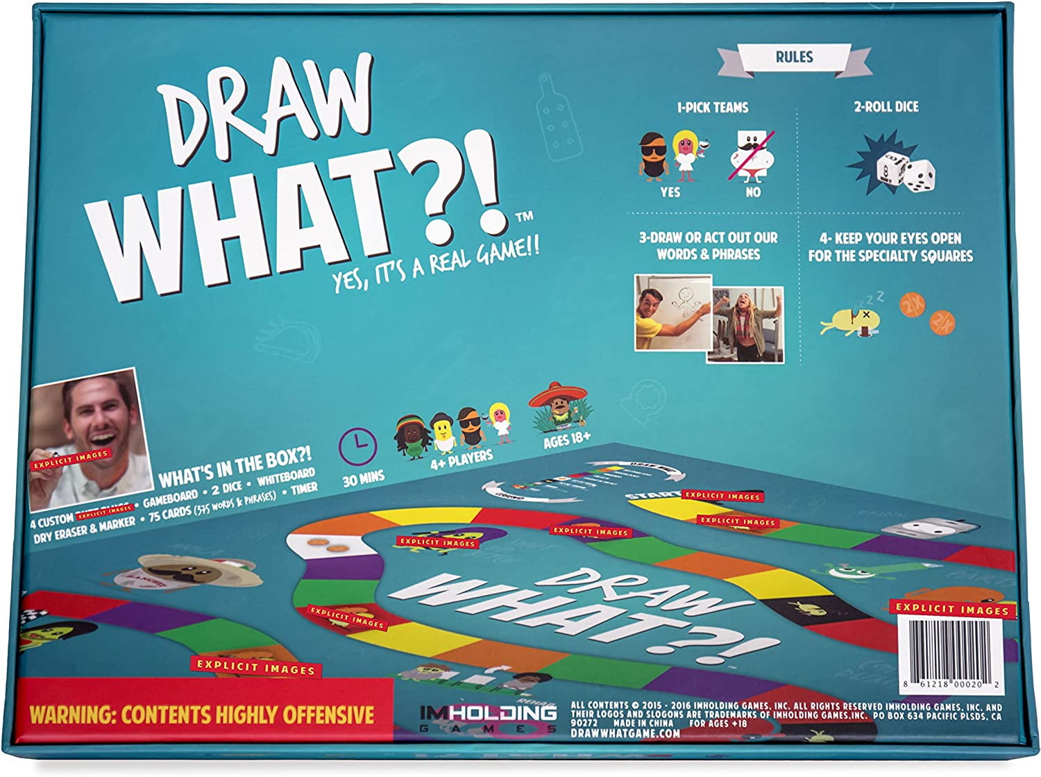 Dirty Drawers - The Drawing Game for Adults [and The Ultimate Party Game  Night] Ages 17+