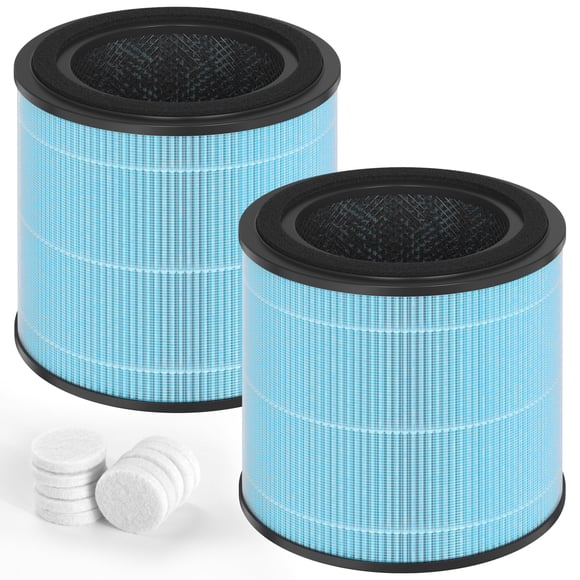 Filtre de Remplacement AP0601 Compatible avec AIRTOK AP0601 Purificateur d'Air, Filtres HEPA H13 Véritables 4-en-1, Filtre au Charbon Activé à Haute Efficacité, AP0