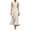 White, variant on Levmjia Women's Dress Polka Dot Print Sleeveless Summer Dress Elegant Evening Party Gown with Belt