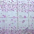 thumbnail image 2 of Floral Sheer Voile Curtain Window Curtain Voile Drapes for Living Room Bedroom Kitchen Home Decor, 2 of 12