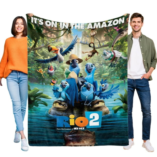 Río anti-pilling, suave, ligera, esponjosa y acogedora de lujo para hogar y cocina – Perfecta para niños y adultos,180X120cm