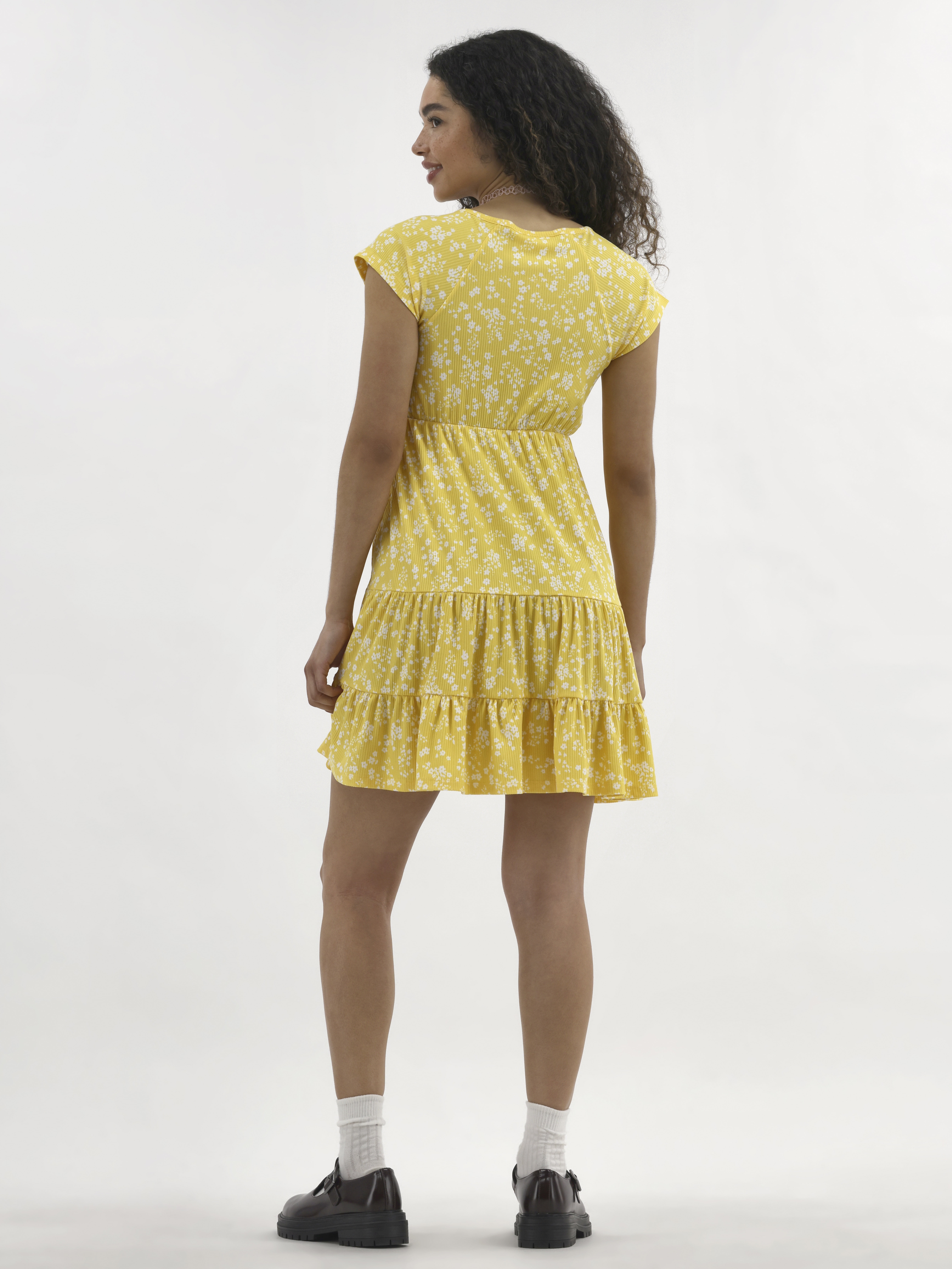 No Boundaries Babydoll Mini Dress, Women's