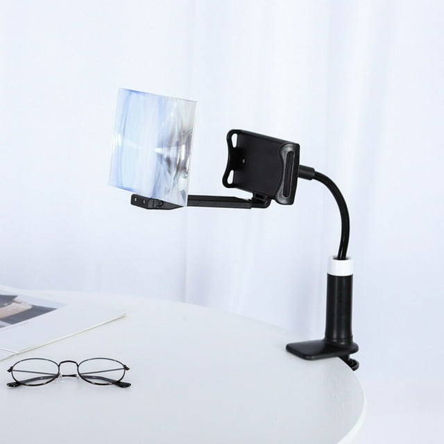 Langgg 12 Inch Phone Screen Magnifier Bracket 360 Degree 20CM HD Magnifie Screen Amplifier Stand Holder