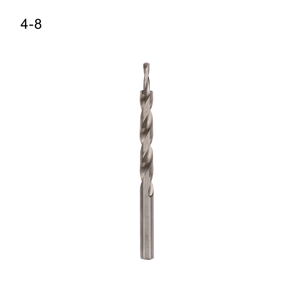 4-8/5-9/5-10/6-10/8-12mm HSS Twist Step Drill Bit Pocket Hole Drill Bits;4-8/5-9/5-10/6-10/8-12mm HSS Twist Step Drill Bit Pocket Hole Drill Bits - image 1 of 9