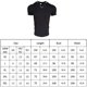 thumbnail image 3 of Negro L tamaño muscular fitness hermanos deportes de manga corta con cuello en V camiseta de fitness algodón puro ropa de entrenamiento de moda de gran tamaño, 3 of 8