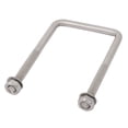 thumbnail image 2 of Unique Bargains M6 Thread 45mm Inner Width 304 Stainless Steel Square U Bolt w Hex Nut Washer, 2 of 2