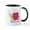White/Black Inside, variant on CafePress - Snoopy: Home For The Holidays Mug - 11 oz Ceramic Mug - Novelty Coffee Tea Cup