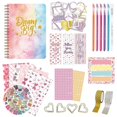 thumbnail image 3 of Hand-written diary girl birthday gift scrapbook children's diary set (blue set), 3 of 4
