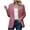 Dark Pink, variant on Blazers for Women Slim Fit Business Blazer Jackets Long Sleeve Open Front Suit Jackets Elegant Office Suits Sky Blue 3XL