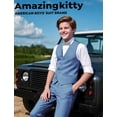 thumbnail image 4 of Traje Amazingkittyt para niños, ajustado, azul y gris, talla 2, 4 of 7