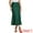 Green, variant on DARING DIVA Women's Satin High Waist Flowy Elegant Mermaid Maxi Skirts XS Brown