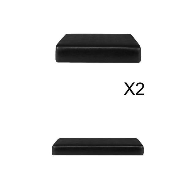 3 piezas de material cuero PU impermeable 1 2 plazas sofá para cojines de asiento muebles de Patio silla reclinable para cojines de asi BLESIY Fundas para cojines de asiento de sofá