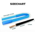 thumbnail image 2 of Stuffdatas Dryer Vent Cleaner Kit,Stuffdatas Dryer Vent Hose,Lint Vacuum Attachment with Stretch Universal Connector,Dryer Vent Cleaning Tool Vacuum Hose Lint Remover,for All Vacuum Cleaner, 2 of 5