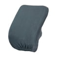thumbnail image 2 of kurtrusly Chair Cover Slipcover Stretch Seat Computer Protection Set Anti-Dirty Thicken Solid Home Wedding Universal Decoration Dark Gray/Backrest 1Set, 2 of 6