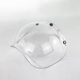thumbnail image 2 of Helmet Bubble Shield Windproof PC Lens Windproof and UV Protection for Three Snap Helmets Accessories, 2 of 8