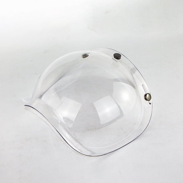 Casco Bubble Shield,Visera de casco abierto Visera de casco de motocicleta Visera de casco abierto Eficiencia maximizada
