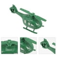 thumbnail image 4 of 25Pcs Kids Helicopter Toy Green Plastic Helicopter Shape for Aviation Enthusiasts and Role Playing, 4 of 9