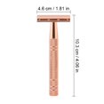 thumbnail image 2 of Men Razor Double Edge Safety Alumium Alloy Fashion Manual Razor Shaving Razor, 2 of 10