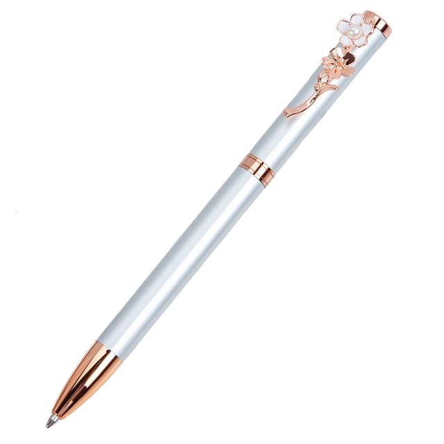 Stylos à Bille Stylo en Métal pour Journalisation Stylos Rétractables Cadeaux pour Femmes École Mariage Maison 1ML