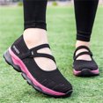 thumbnail image 6 of NOKIO Womens Comfort Elastic Sock Slip On Walking Lightweight Non-Slip Fall Shoes Ladies Fashion Colorblock Mesh Breathable Non Slip Soft Sole Casual Sneakers, 6 of 8