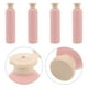 thumbnail image 5 of 4 botellas rellenables de viaje para champú y acondicionador, vacías, de plástico, con tapa abatible, reutilizables, para loción de 260 ml., 5 of 6