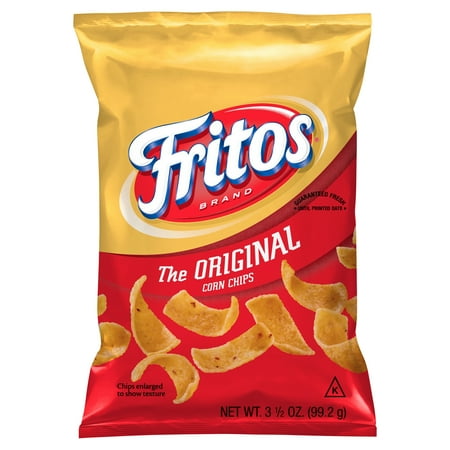 Fritos Corn Chips, Original, 3.5 oz Bag-Value Pack