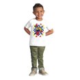 thumbnail image 3 of Ugly Christmas Pixel PACMAN Snowflake Toddler Boy Girl T Shirt Infant Toddler Brisco Brands 6M, 3 of 6