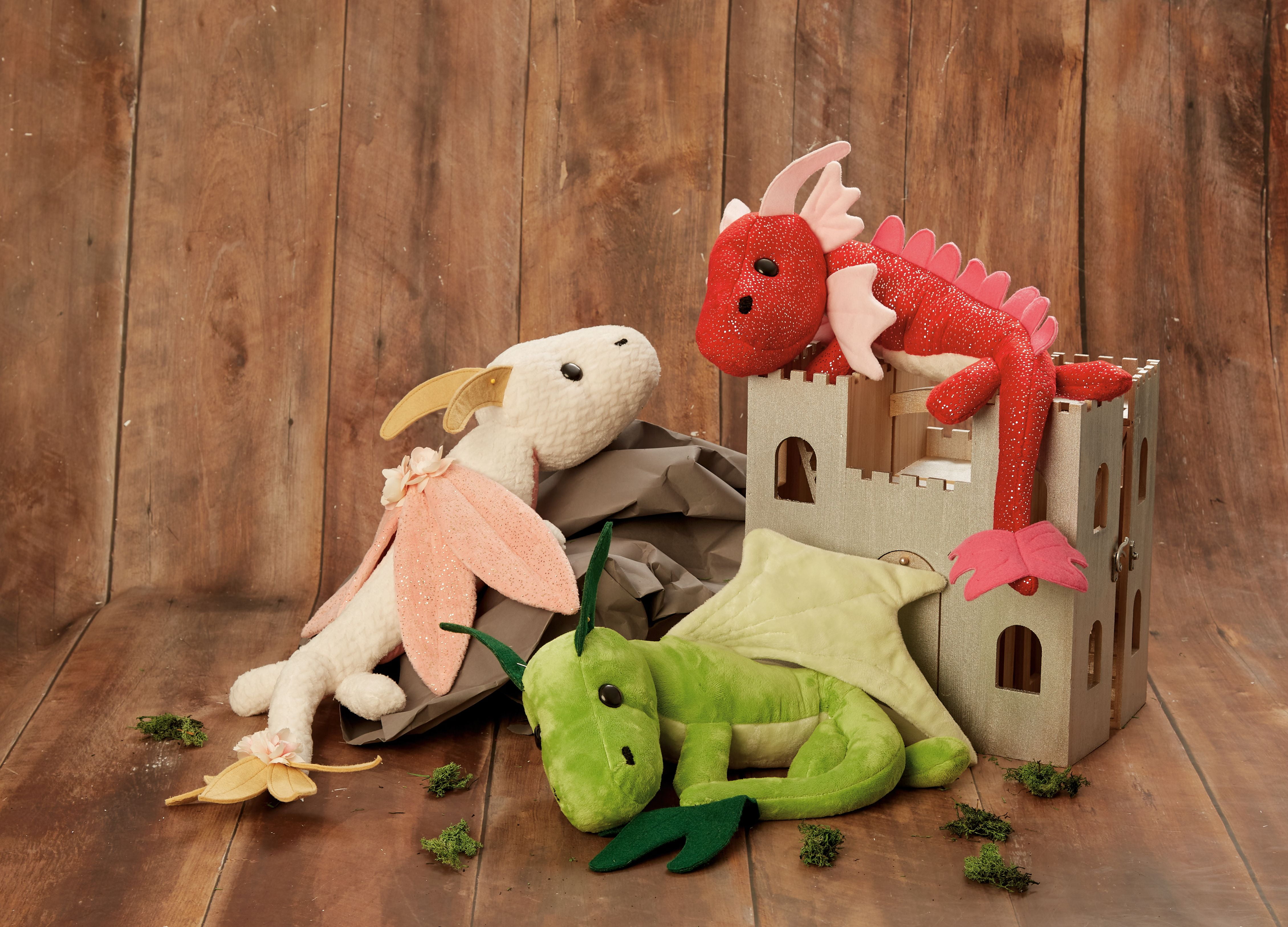 Simplicity Winged Stuffies Pattern Bundle BD10012 ONE SIZE