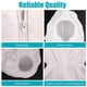 thumbnail image 3 of FURWEY Trajes Hazmat 30 paquetes de overoles desechables de cuerpo completo, 3 of 8