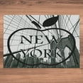 thumbnail image 6 of Ambesonne NYC Jigsaw Puzzle, Cityscape Big Apple Motif, Heirloom-Quality Fun Activity for Family Durable Cardboard, 1000 pcs, Grey Dark Grey Black, 6 of 6